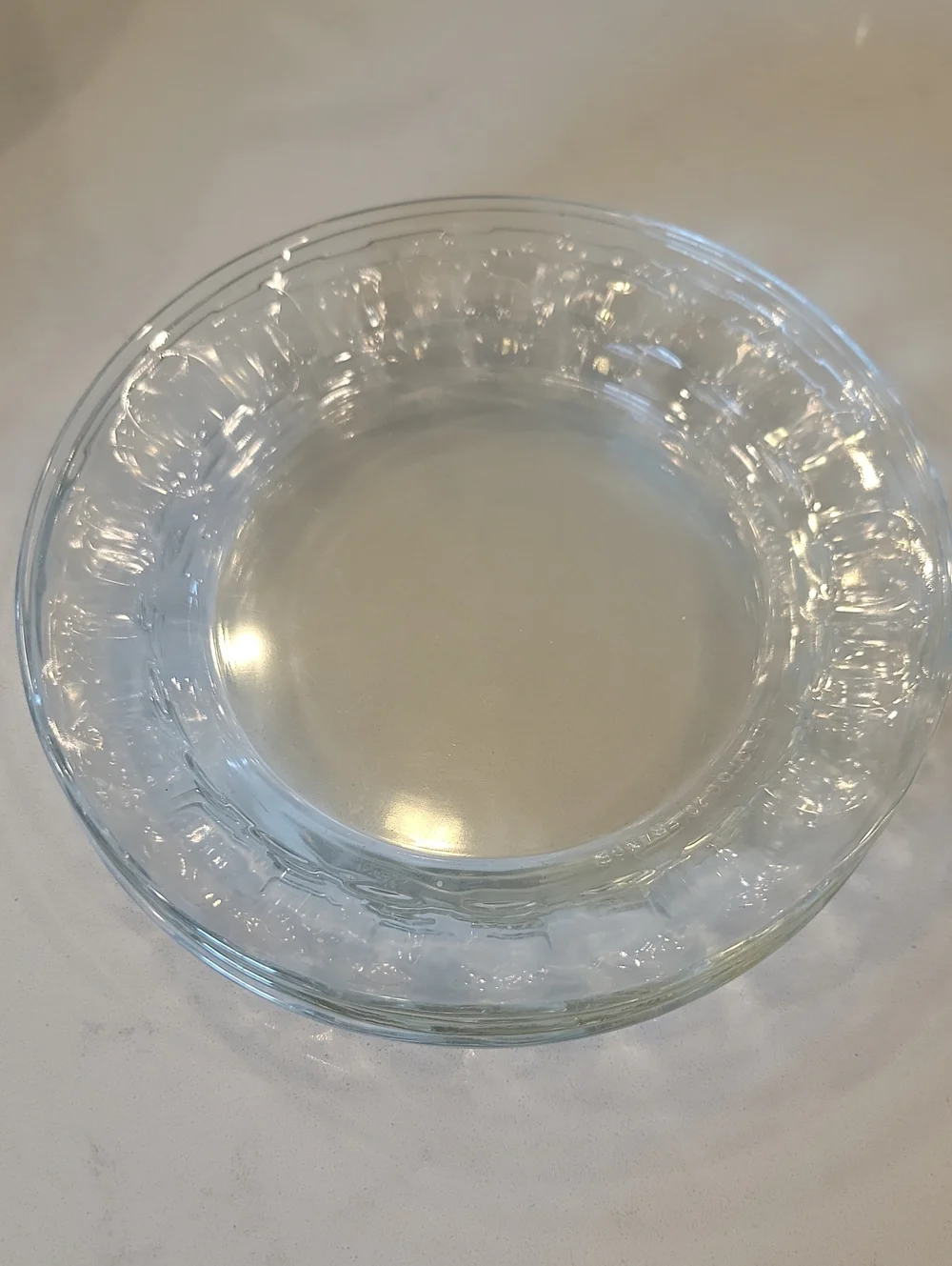 Made In France Vintage Glass Desset Plates